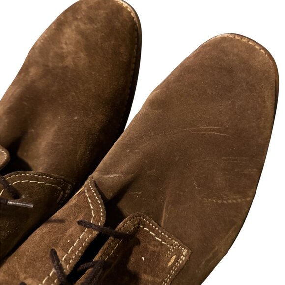 HEL by LLoyd Mens Leather Size 10 Brown Derby Loafer